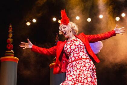 La talentosa Ana María Cores, en Musiquitas, de Maestro y Vainman, con canciones de Sergio Dantí