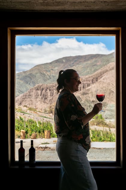 La Tana Bellincioni es enóloga y también trabaja para otras bodegas de la zona.