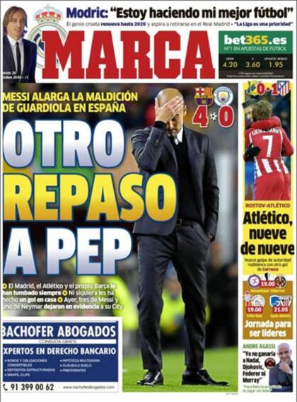 La tapa de Marca