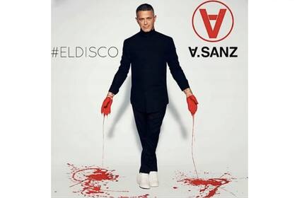 La tapa de El Disco, el nuevo álbum de Alejandro Sanz