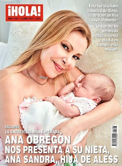 La tapa de esta semana, en la que la protagonista devela la voluntad de su hijo muerto.