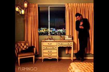 La tapa de Flamingo, el disco solista de Brandon Flowers