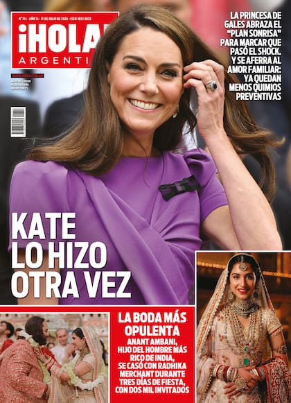 La tapa de ¡Hola! Argentina de esta semana.