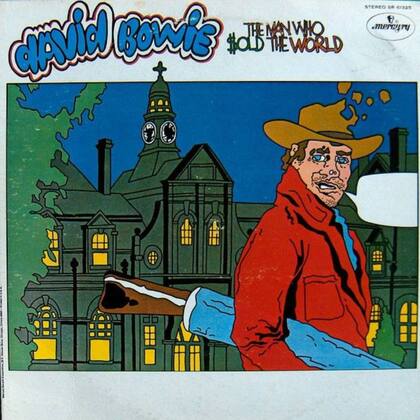 La tapa de la edición norteamericana de The Man Who sold The World