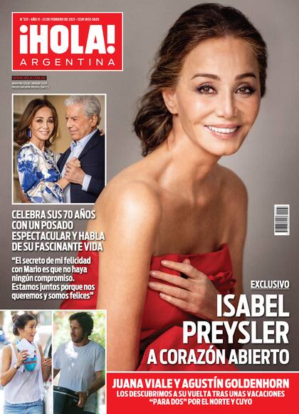 La tapa de la revista ¡Hola! Argentina de esta semana