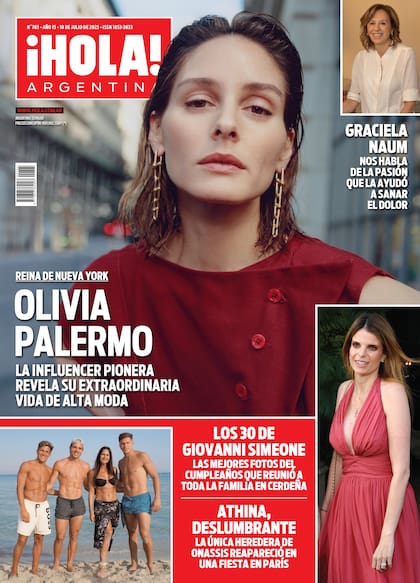 La tapa de la revista ¡HOLA! Argentina de esta semana.