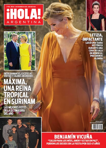 La tapa de la revista ¡HOLA! Argentina de esta semana
