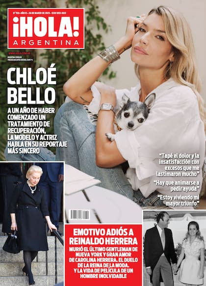 La tapa de la revista ¡HOLA! Argentina de esta semana.