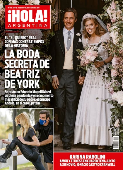 La tapa de la revista ¡HOLA! Argentina de esta semana.