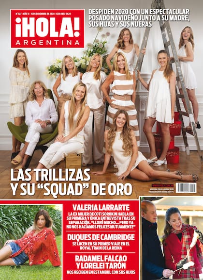 La tapa de la revista ¡Hola! Argentina de esta semana