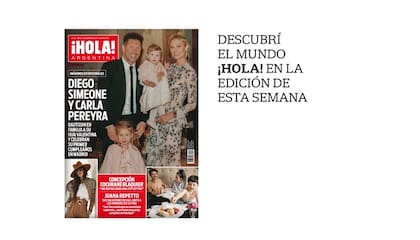 La tapa de la revista ¡Hola! Argentina de esta semana.