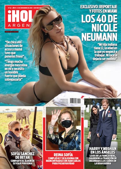 La tapa de la revista ¡Hola! Argentina de esta semana