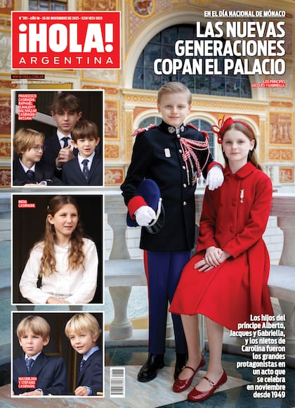 La tapa de la revista ¡HOLA! Argentina de esta semana