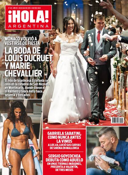 La tapa de la revista ¡Hola! Argentina de esta semana.