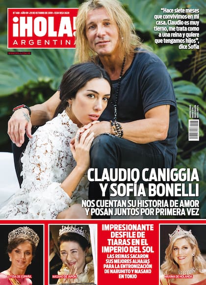La tapa de la revista ¡Hola! Argentina de esta semana.