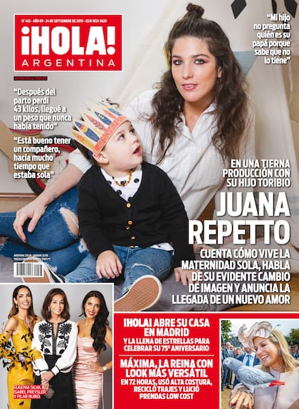 La tapa de la revista ¡Hola! Argentina de esta semana