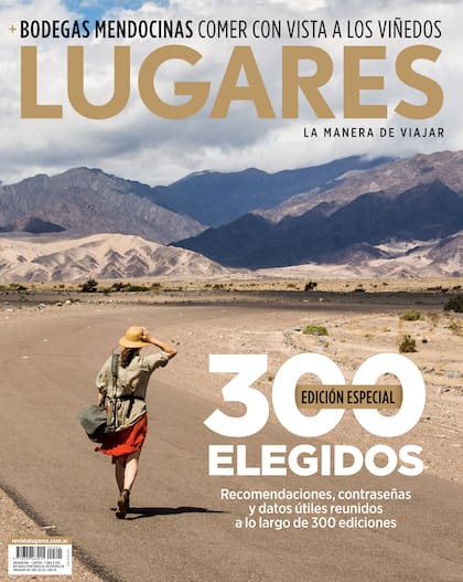 La tapa de la revista LUGARES de abril.