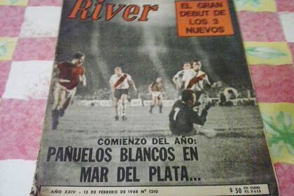 La tapa de la revista River del día posterior al partido: la derrota pegó fuerte