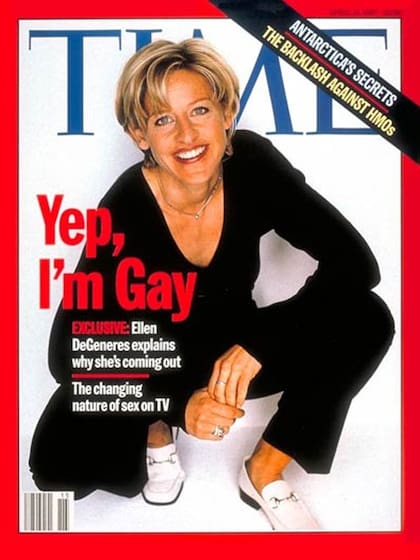 La tapa de la revista Time de abril de 1997
