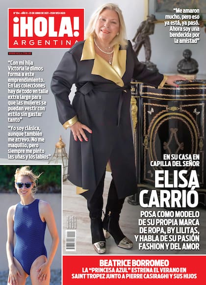La tapa de revista ¡Hola! Argentina de esta semana