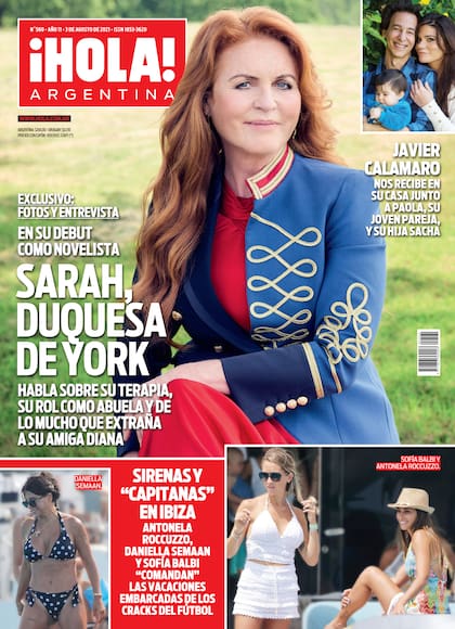 La tapa de revista ¡Hola! Argentina de esta semana.