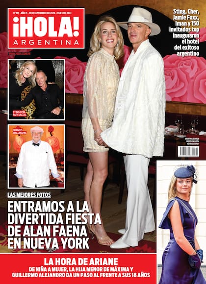 La tapa de revista ¡Hola! de esta semana.