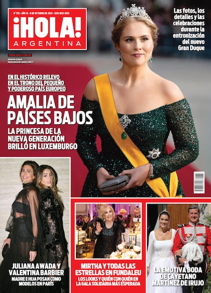 La tapa de revista ¡Hola! de esta semana