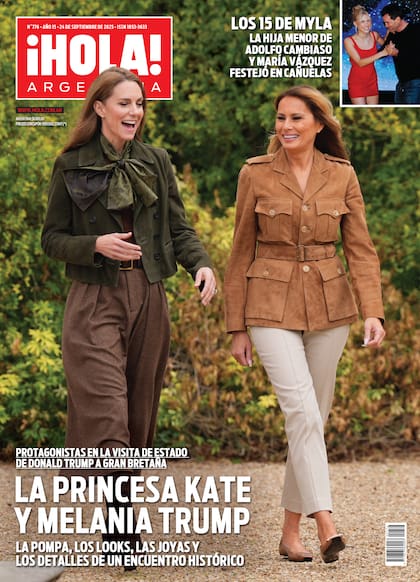 La tapa de revista ¡Hola! de esta semana.