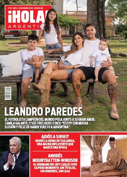 La tapa de revista ¡Hola! de esta semana.