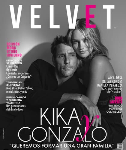 La tapa de Velvet, revista en la que Gonzalo Valenzuela rompió el silencio (Foto captura: Instagram/@revista_velvet)
