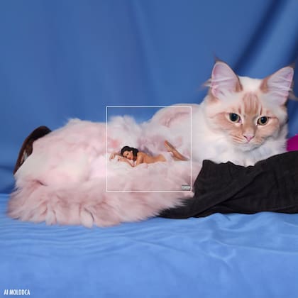 La tapa del álbum Teenage Dream, de Katy Perry, reimaginado con inteligencia artificial