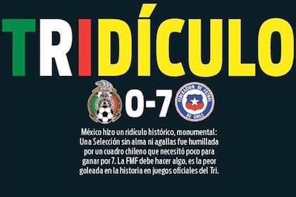 La tapa del diario Récord