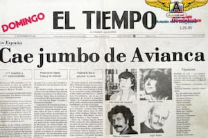La tapa del diario El Tiempo para informar sobre la tragedia