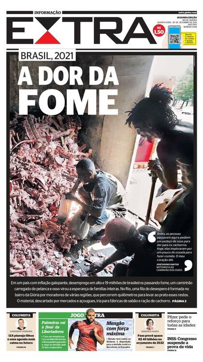 La tapa del diario Extra que generó conmoción