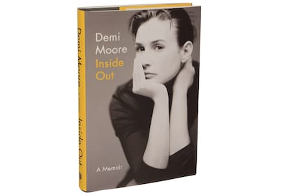 La tapa del libro autobiográfico de Demi Moore
