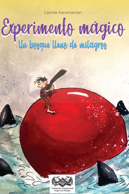 La tapa del libro de Camila Karamanian, con prólogo de María Kodama