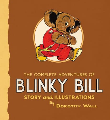 La tapa del libro "The Complete Adventures of Blinky Bill"