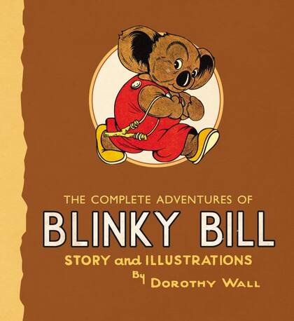 La tapa del libro "The Complete Adventures of Blinky Bill"