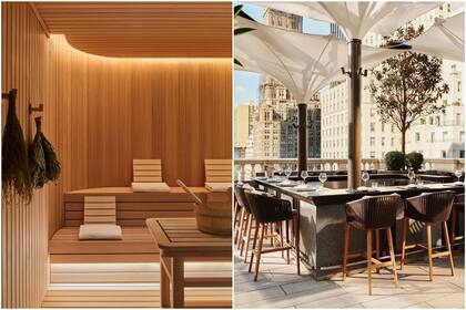 La tarifa más baja en Aman Nueva York ronda los 3200 dólares por noche