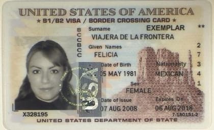 La tarjeta a la que pueden acceder los ciudadanos mexicanos que van por placer o negocios a EE.UU.