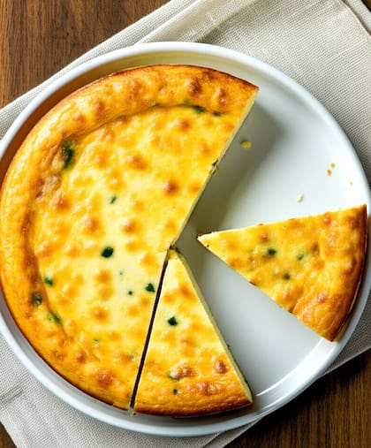 La tarta salada solo de ricota es una propuesta ideal para aquellos que están dejando de comer harina o no pueden ingerir TACC