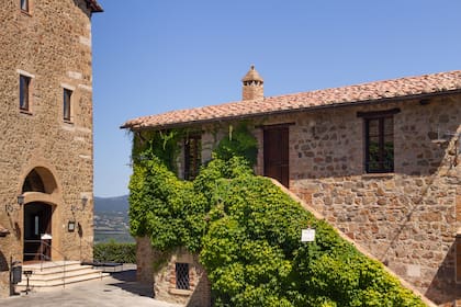 La Taverna, uno de los dos restaurantes de Banfi