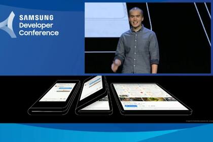 La tecnología Inifinity Display Flex estará acompañada por una segunda pantalla táctil