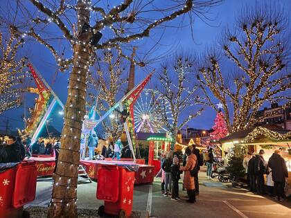 La temporada navideña es la favorita de la familia Bevilacqua.