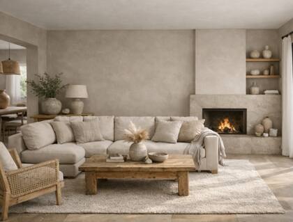 La tendencia busca crear ambientes más acogedores y alineados con el bienestar emocional cotidiano. Foto:GPT El Tiempo Visual, 2025. / EL TIEMPO