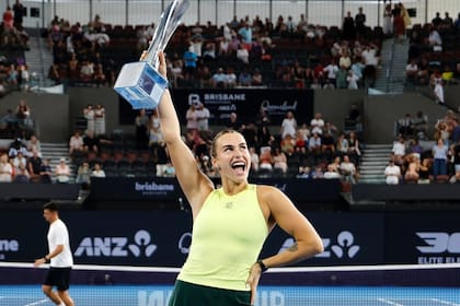 La tenista viene dominando con comodidad el circuito femenino (Foto: @arynasabalenka)