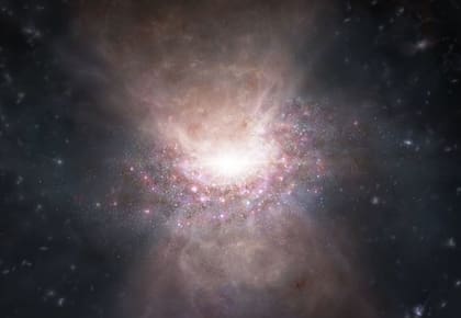 La teoría del Big Bang explica que el universo comenzó hace aproximadamente 13.8 mil millones de años a partir de una singularidad extremadamente caliente y densa que se expandió rápidamente