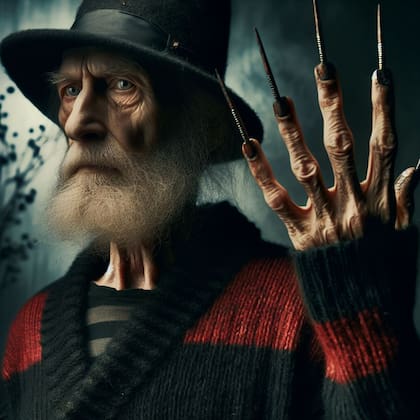 La tercera imagen de Freddy Krueger según la IA