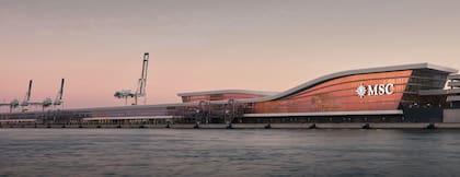 La Terminal MSC en Miami está ubicada estratégicamente en el corazón del puerto