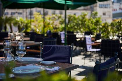 La terraza de Cabaña Las Lilas es otro de sus grandes atributos.